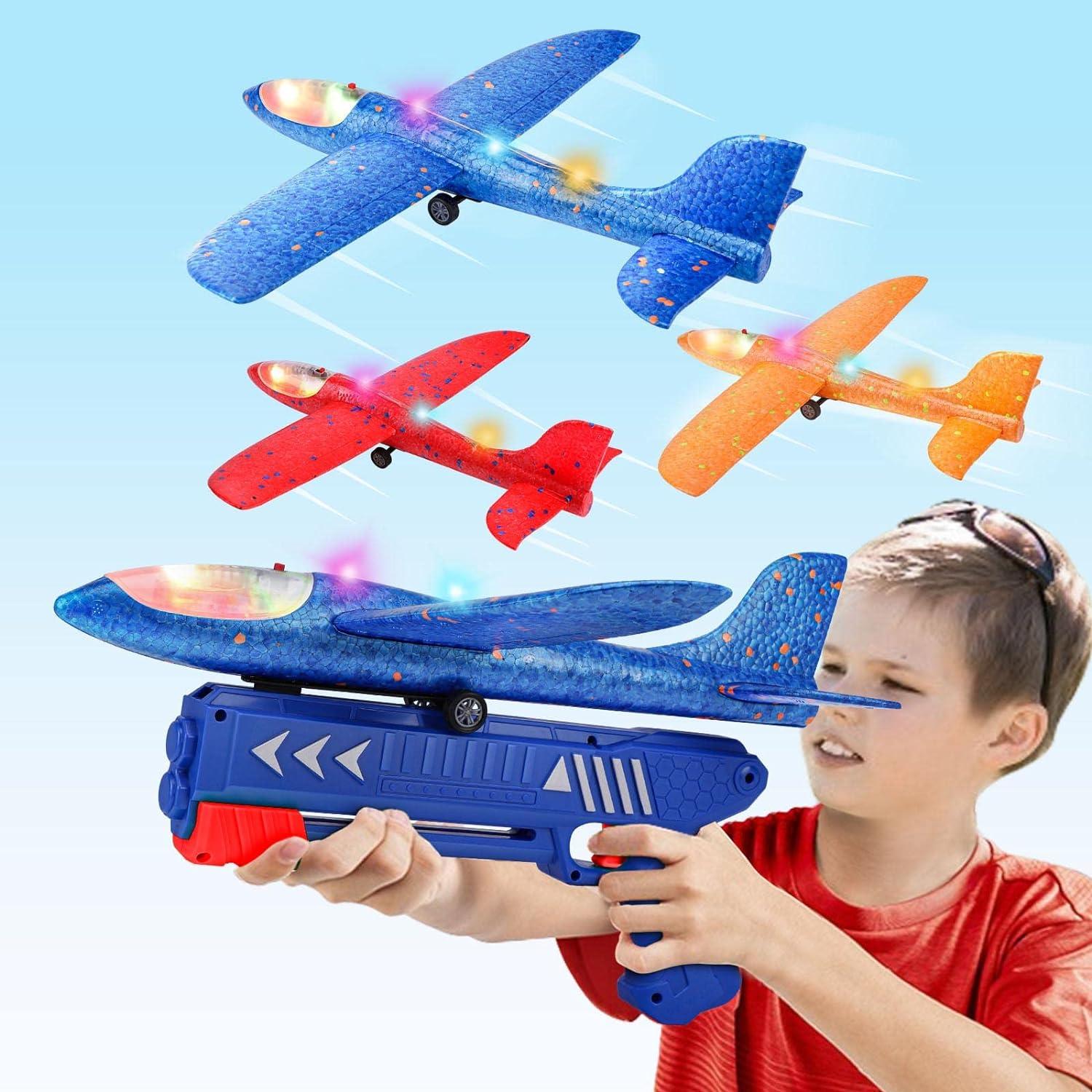Exploring Fun with the 3 Pack Airplane Launcher Toy: A Review