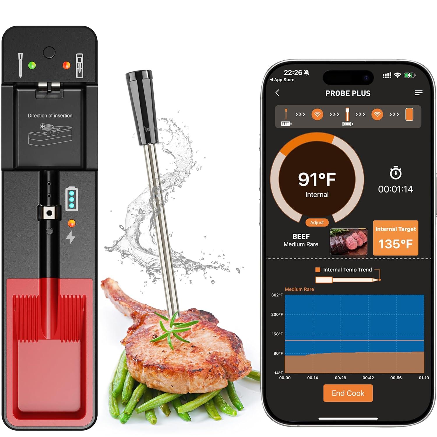 Unlock Precision Cooking: Our Take on the Smart Bluetooth Thermometer