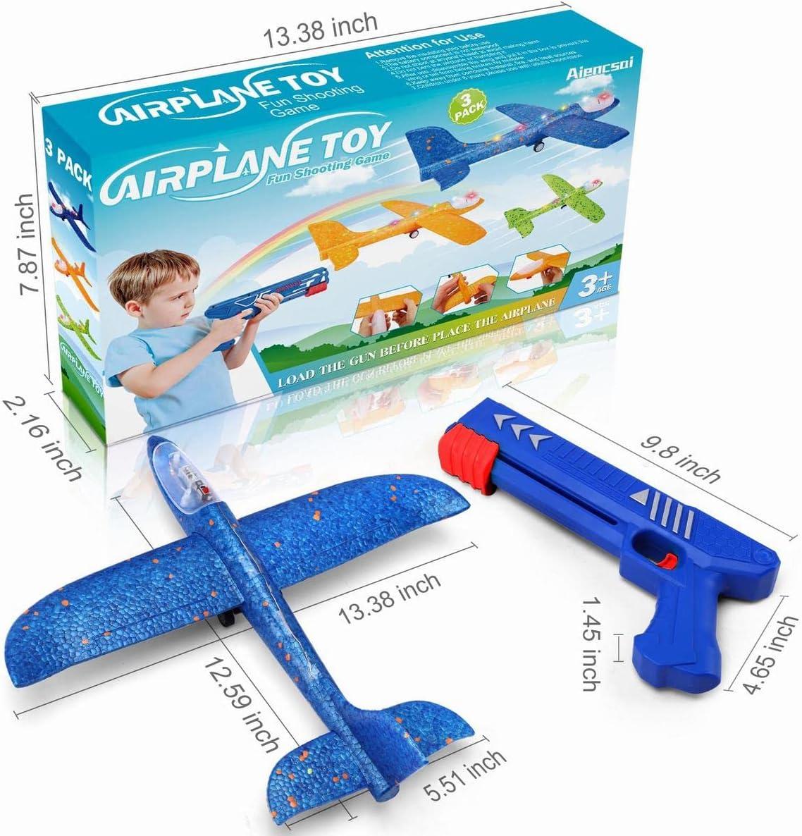 Exploring Fun with the 3 Pack Airplane Launcher Toy: A Review