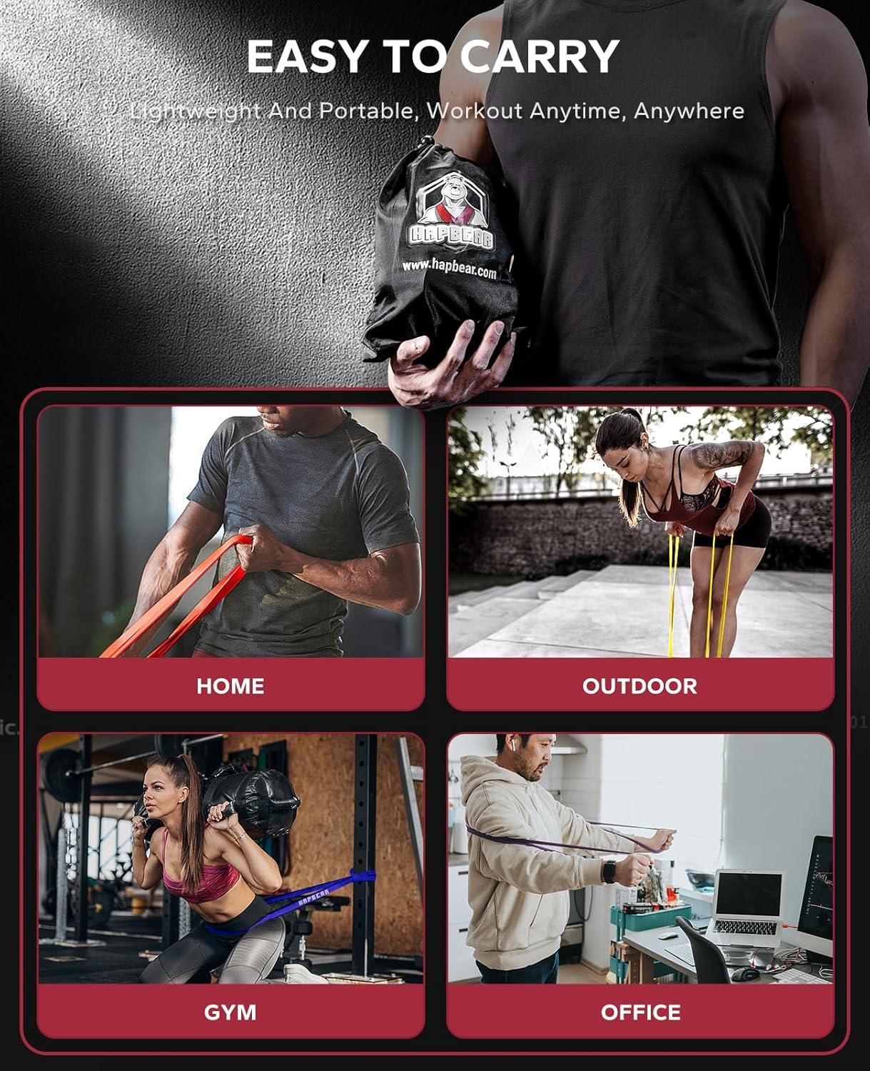 Unleashing Strength: Our In-Depth review of HAPBEAR Bands