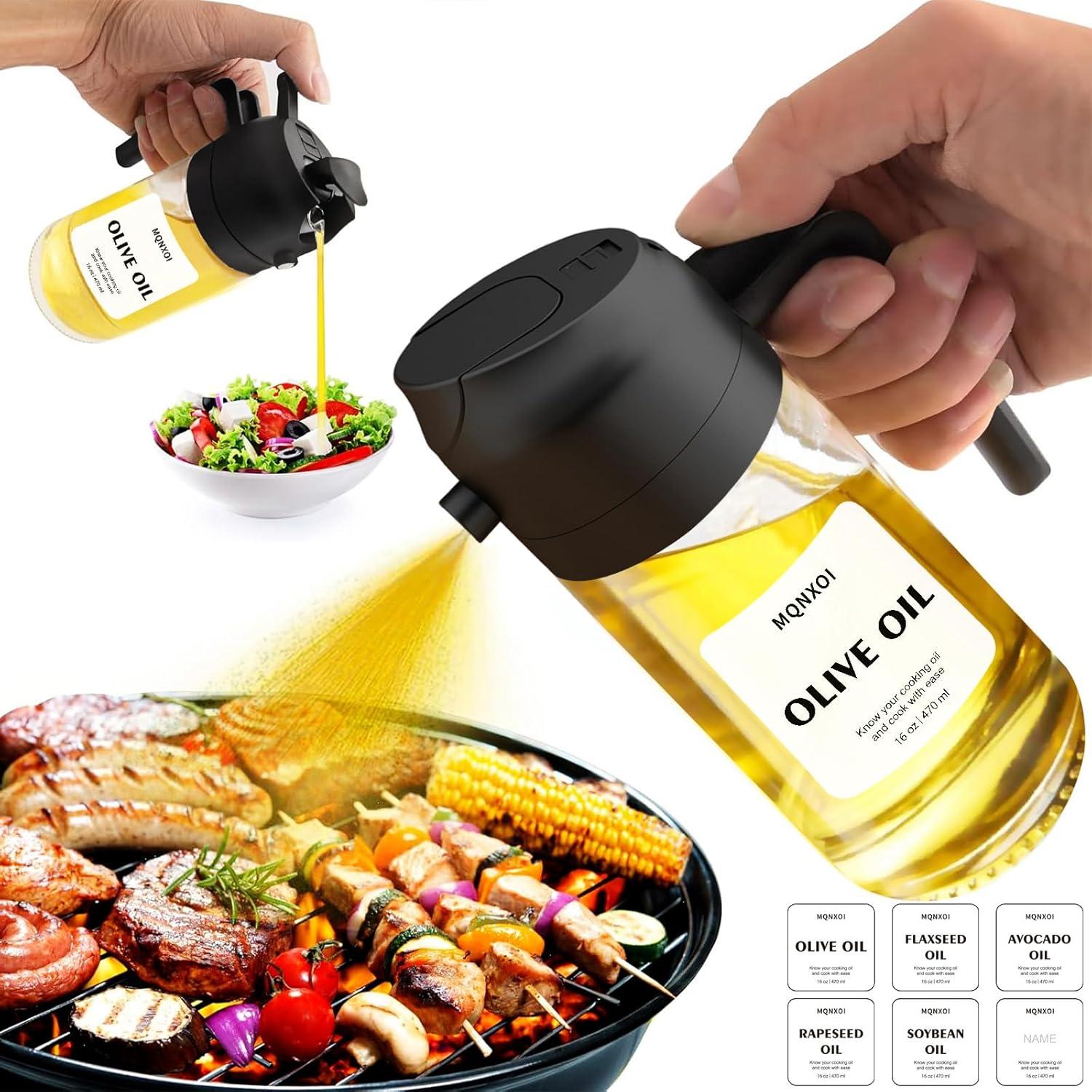 Enhancing Our Kitchen: A ⁤Review of the 2 in 1 Glass Oil Sprayer