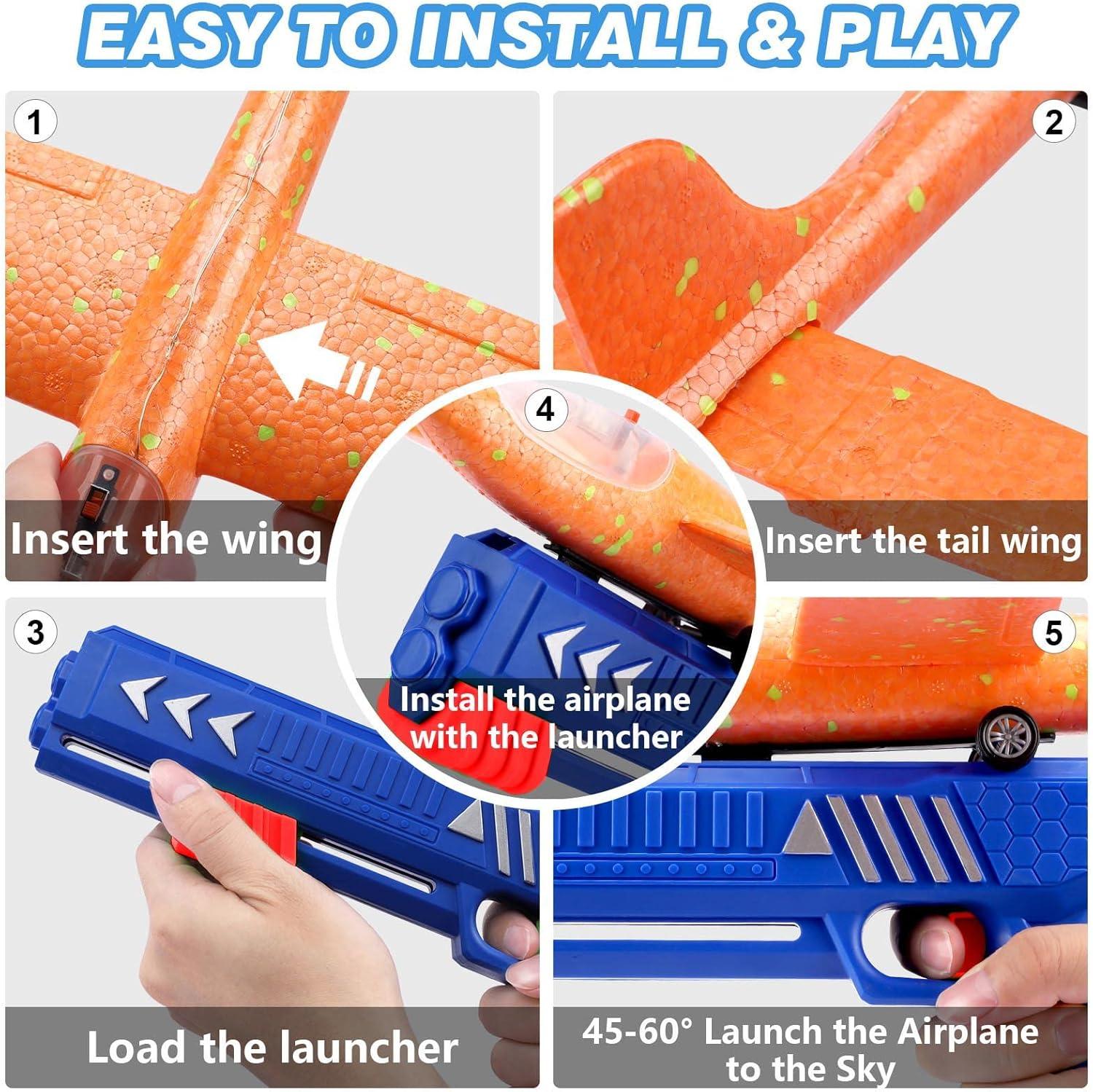 exploring Fun with the 3 Pack Airplane Launcher Toy: A Review