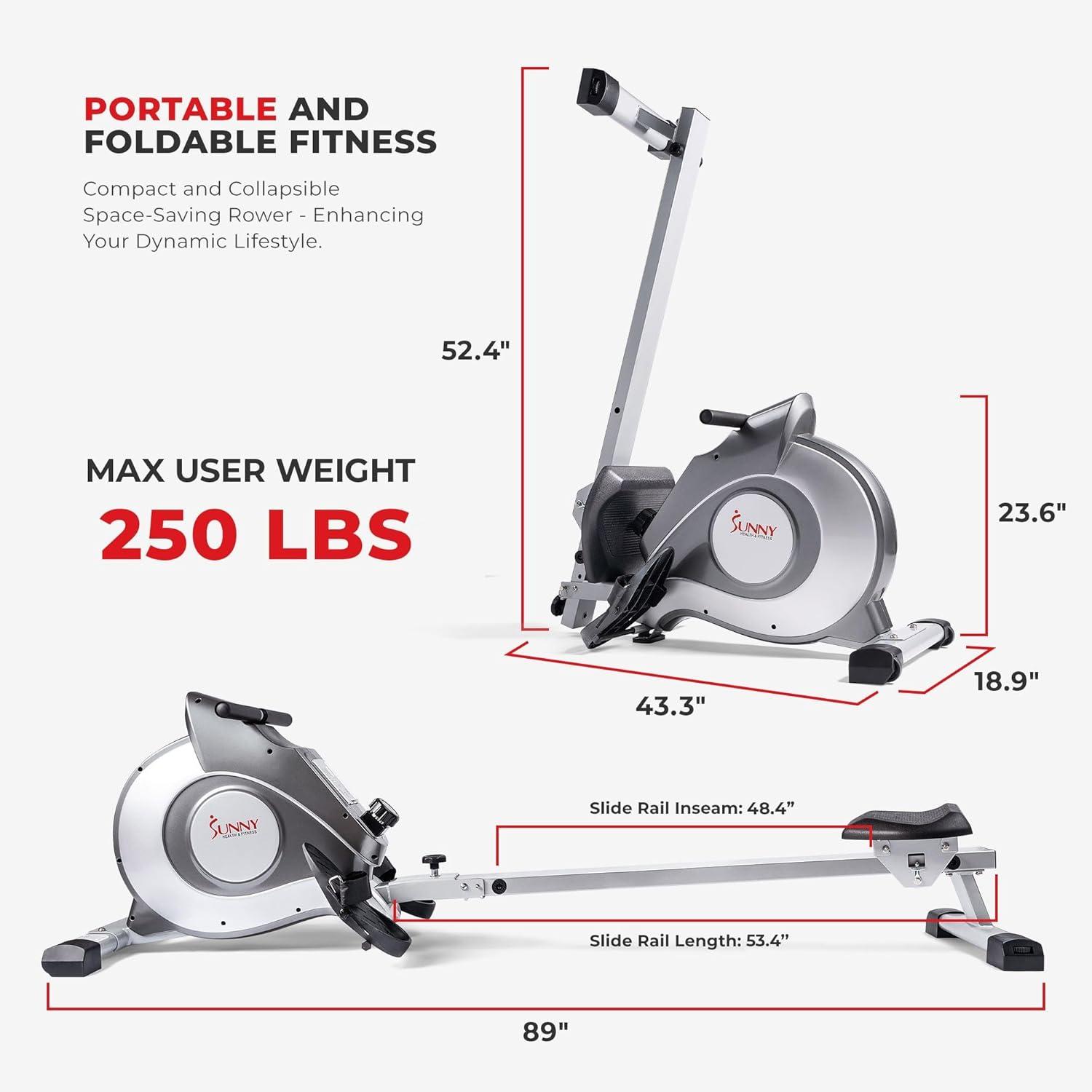 Maximizing Home workouts: Our Review of the Sunny Rowing Machine