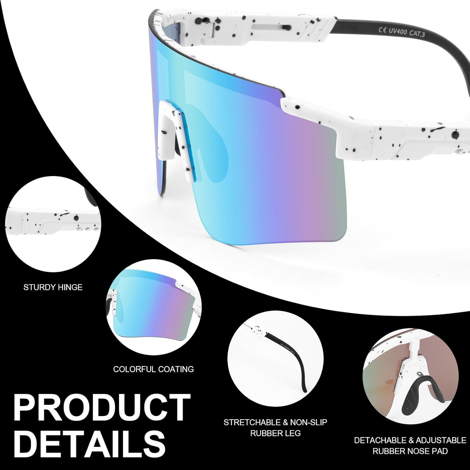 Assessing Roibeao's Cycling Glasses:⁣ Top Performance in UV Protection