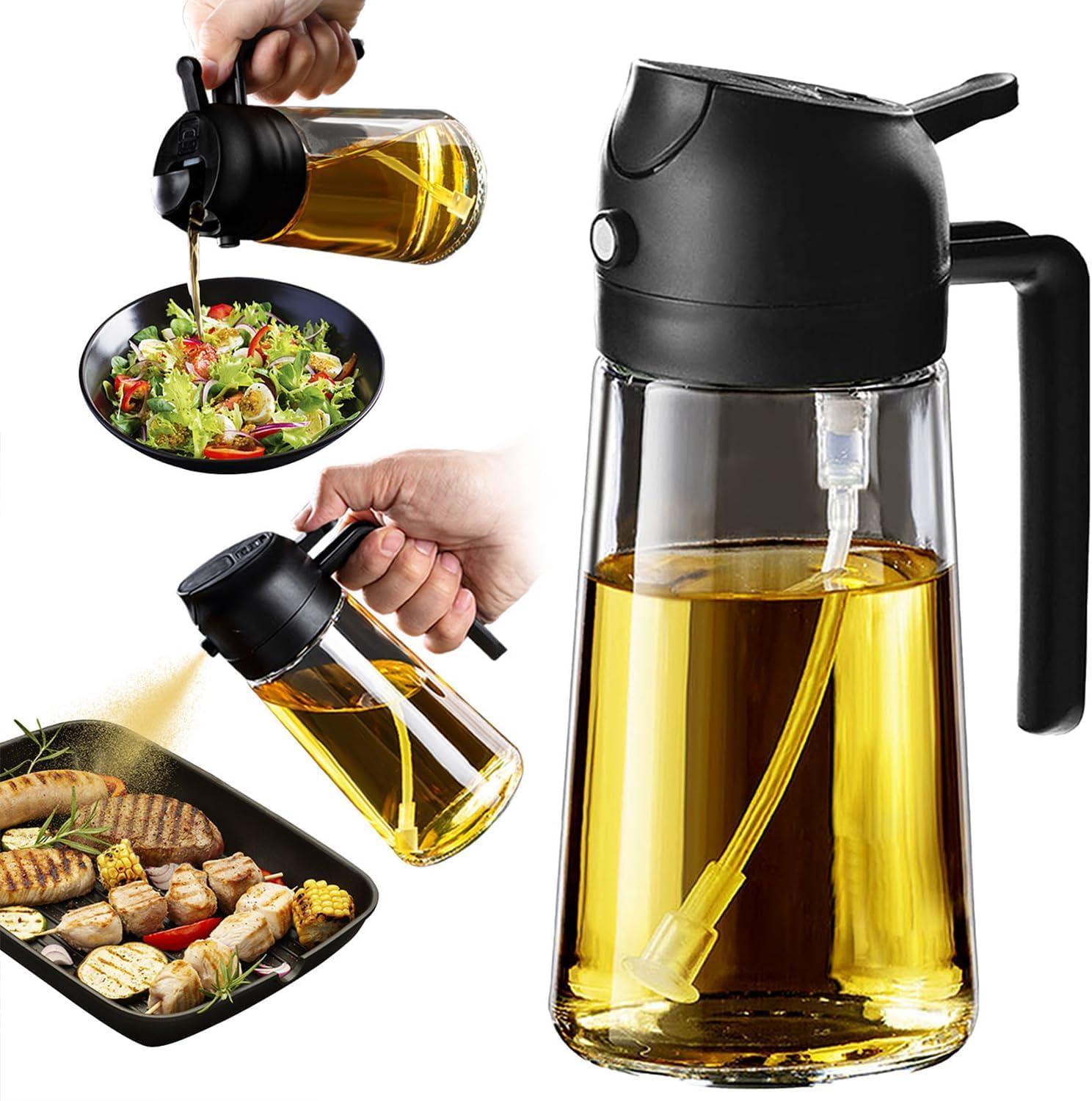 Enhancing Our Culinary Experience: A Review of TrendPlain's 2-in-1 Olive Oil Sprayer