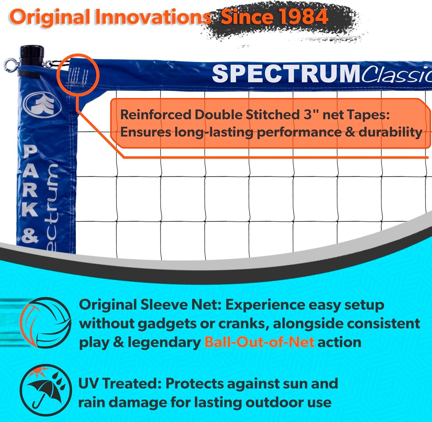 Unmatched Performance: Our Review of the Spectrum Classic Volleyball Net