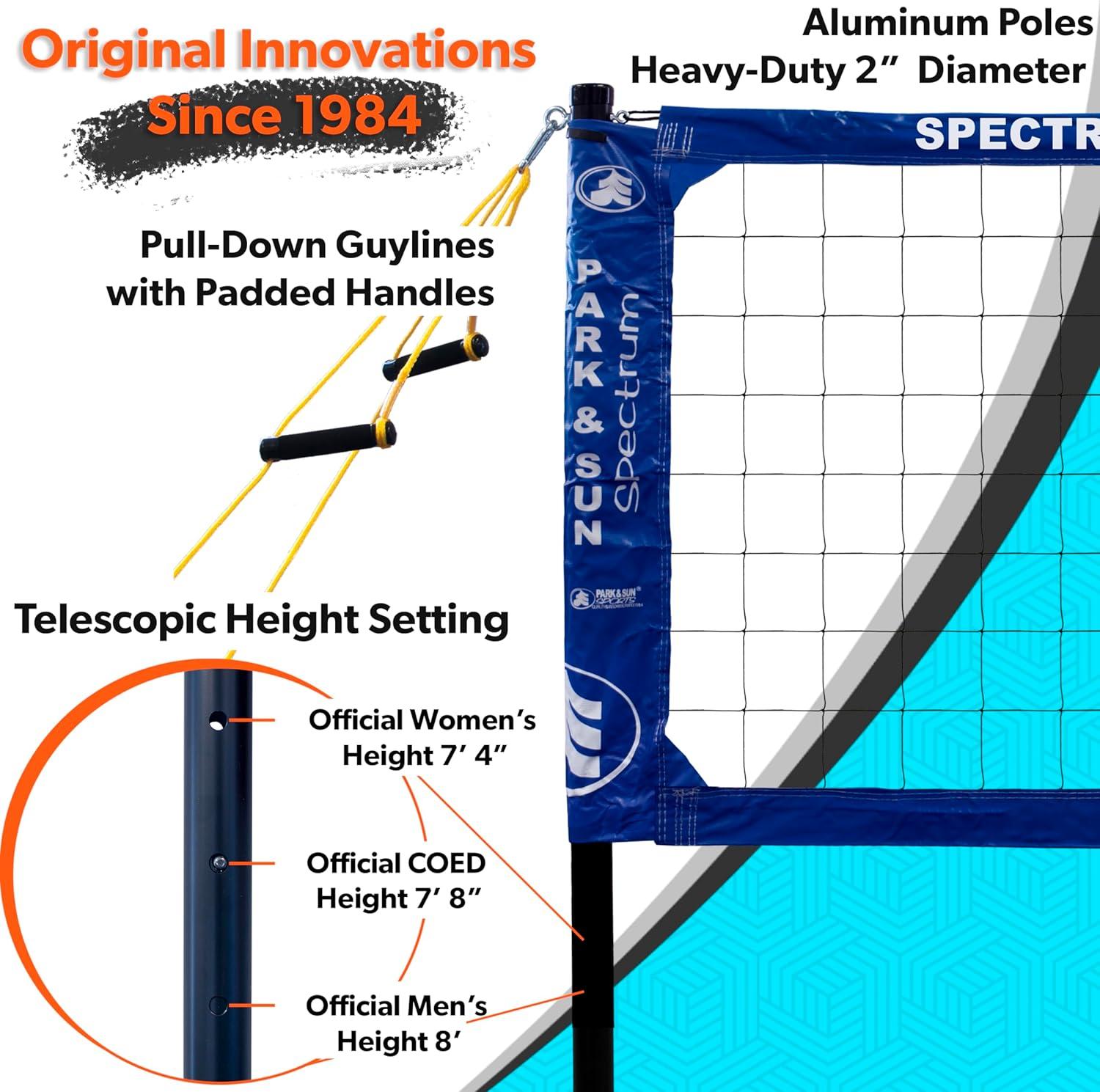 Unmatched Performance: Our Review of the spectrum Classic volleyball Net