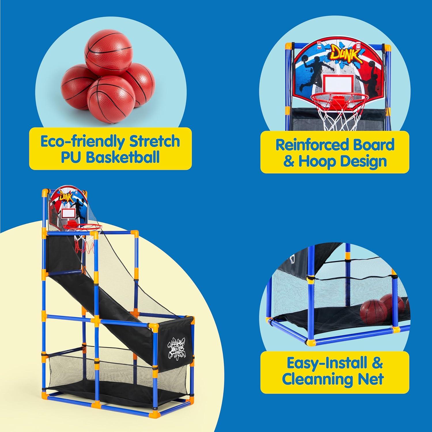 Experience Fun and Competition: A Review of JOYIN's Arcade Basketball Game Set