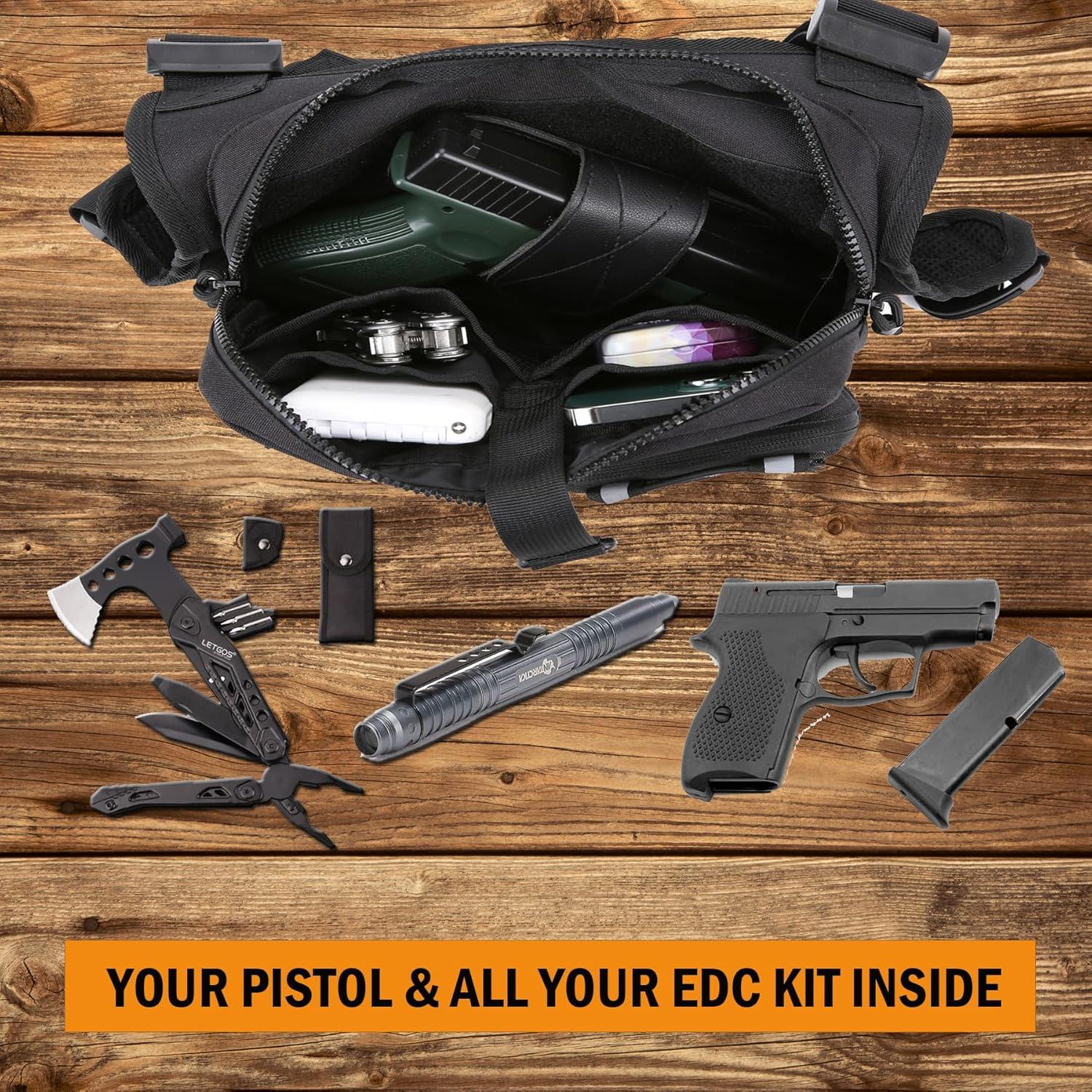 Exploring the Koculemi Outdoor Chest Bag: Functional & secure
