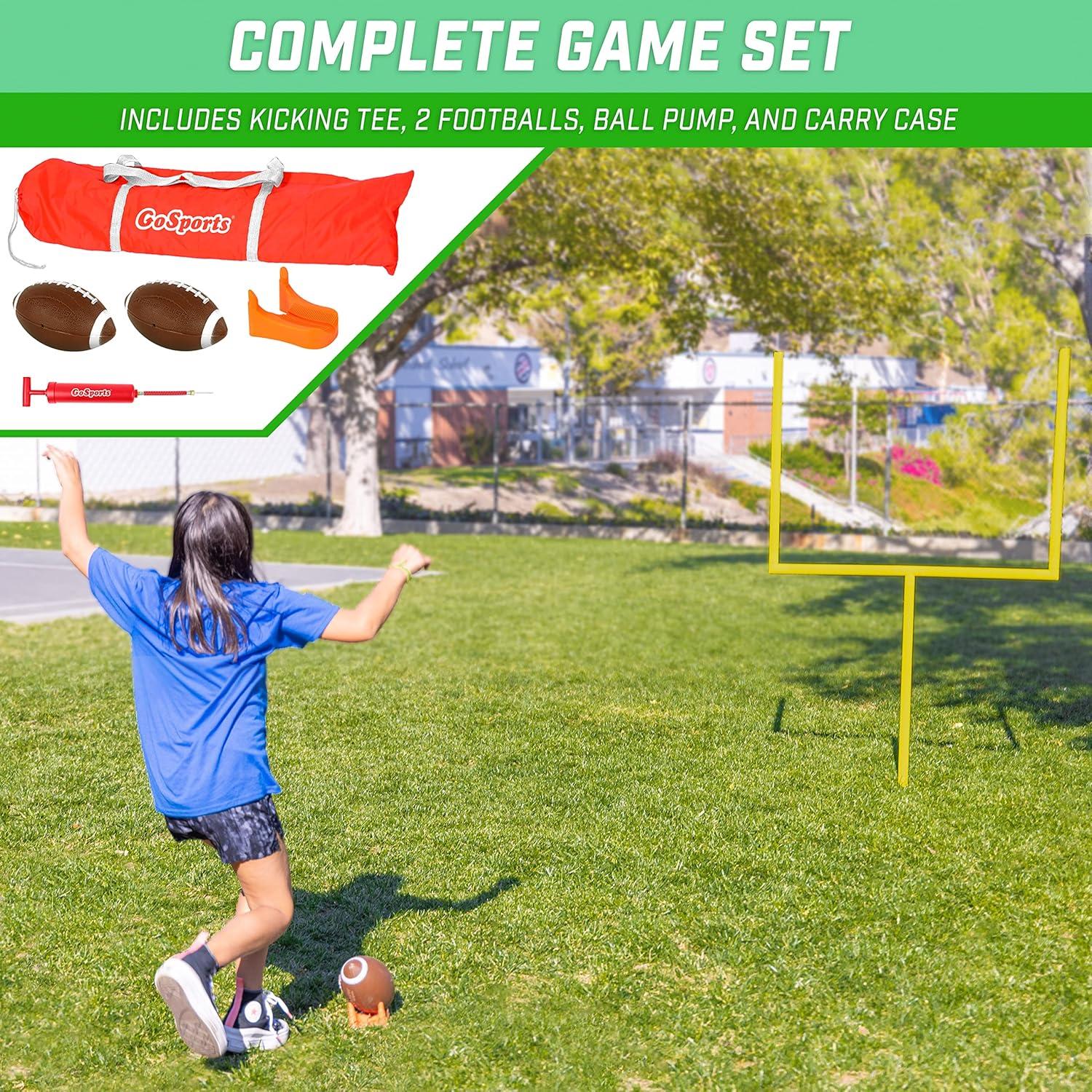 Elevate our Backyard Games with GoSports Field Goal Post Review