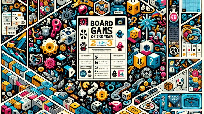 BOARD GAMES of the YEAR: Facts on The Top 10 Games of 2023