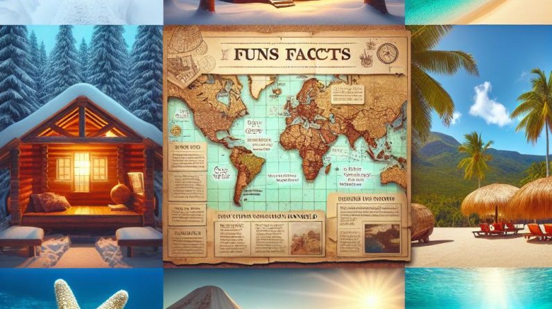 Vacation Destinations and locations Facts