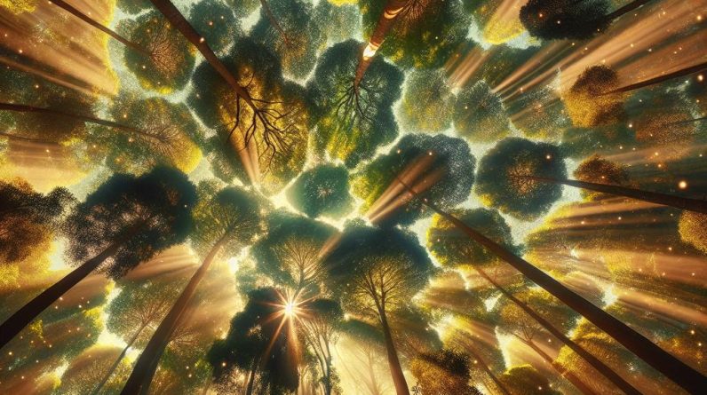 The Mystical Phenomenon of Crown Shyness 🌳✨