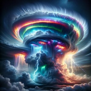 Unlocking Nature’s Secrets: The Mysterious Crown Flash Phenomenon 🌩️✨