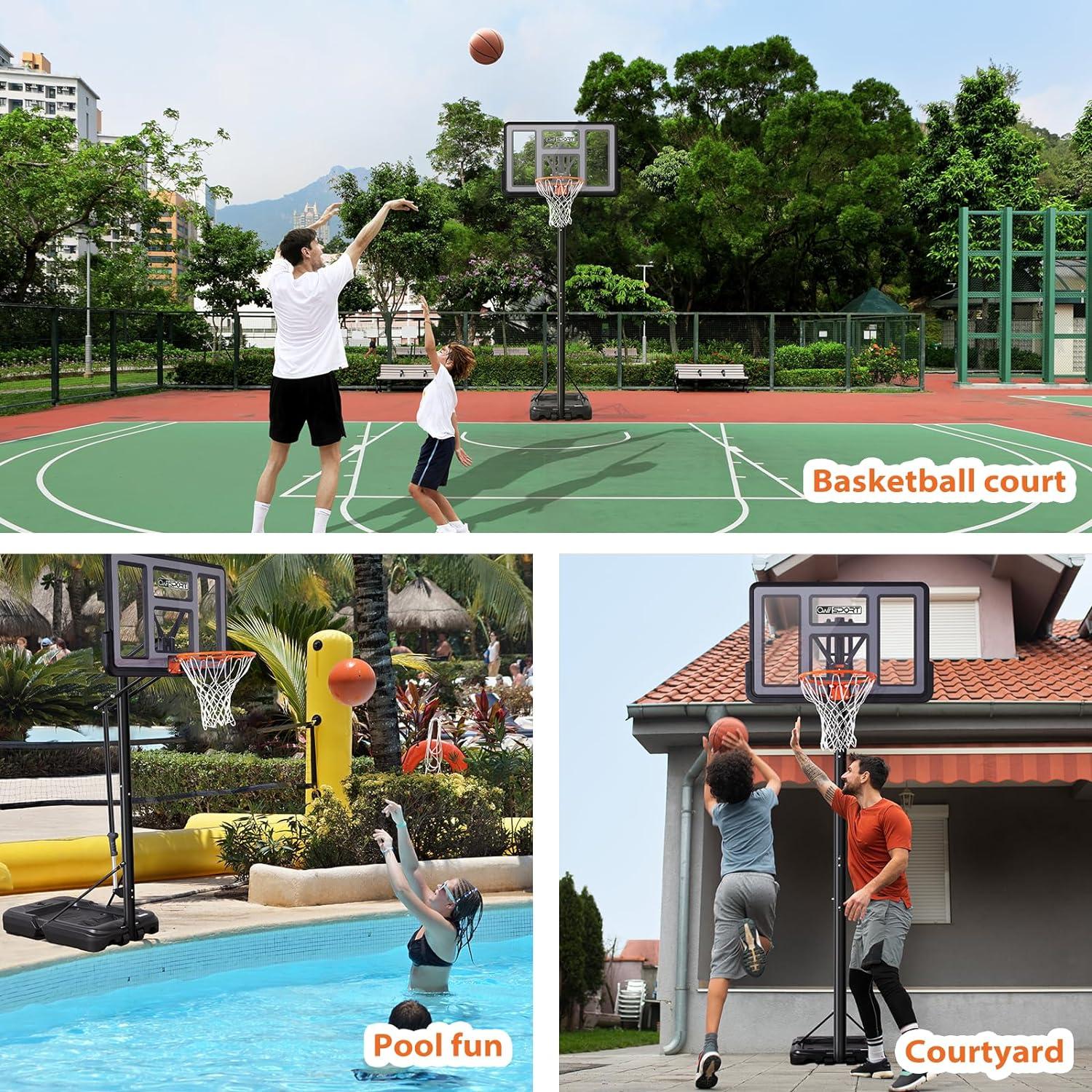 Elevate Your Game: Our Review of the adjustable Basketball Hoop
