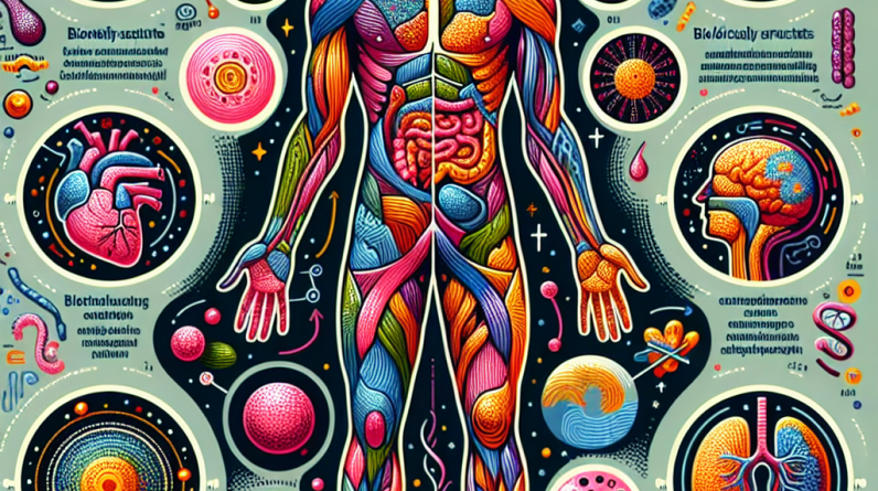 Astounding Body Facts: What Your Biology Textbook Didn't Teach You Generate a high-resolution, visually compelling image that creatively interprets the theme encapsulated by this post title: Astounding Body Facts: What Your Biology Textbook Didn’t Teach You