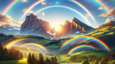 The Magic of Rainbows: Nature's Colorful Light Show πβ¨ The Magic of Rainbows: Nature’s Colorful Light Show πβ¨