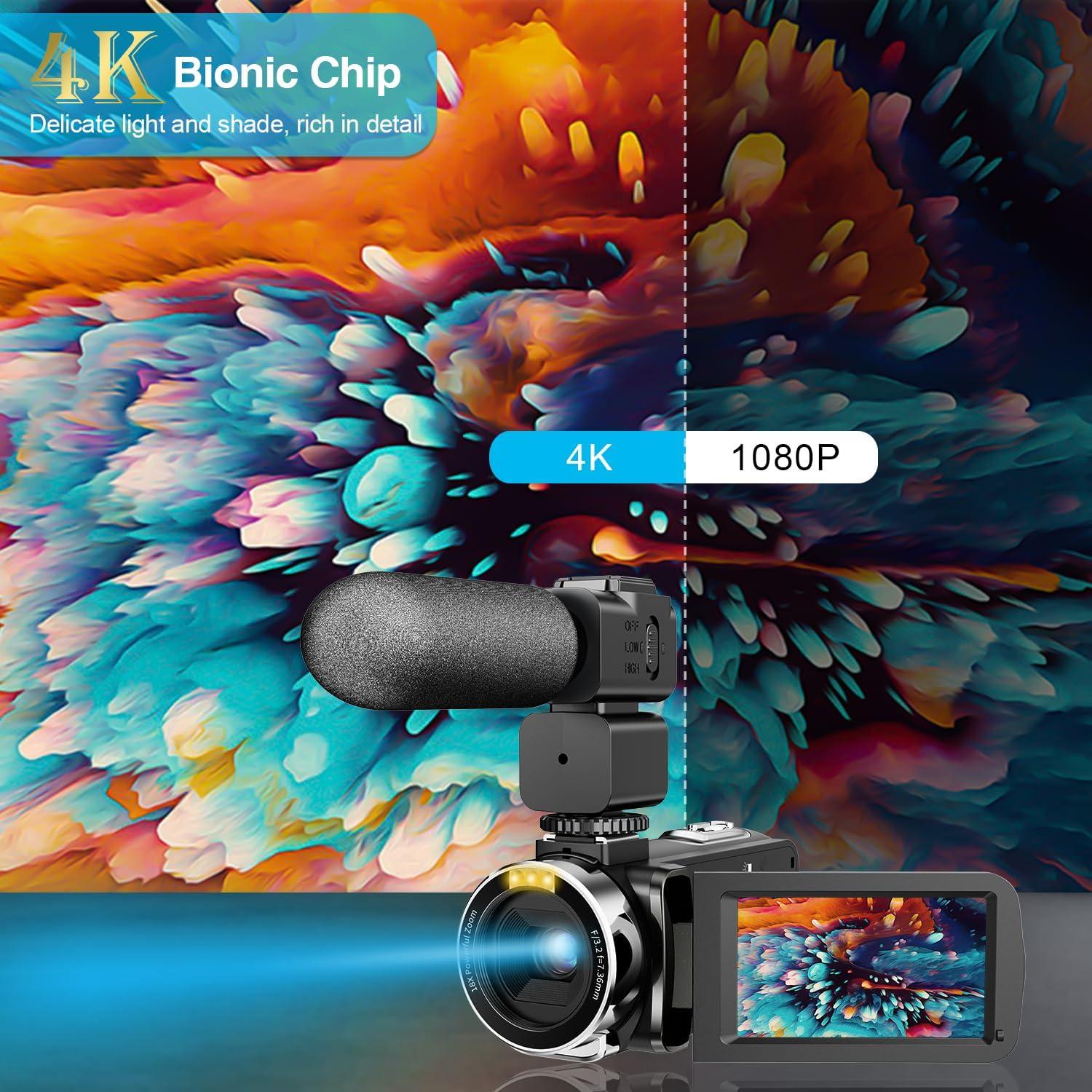 Our In-Depth Take: 4K Night Vision Camcorder for Vlogging