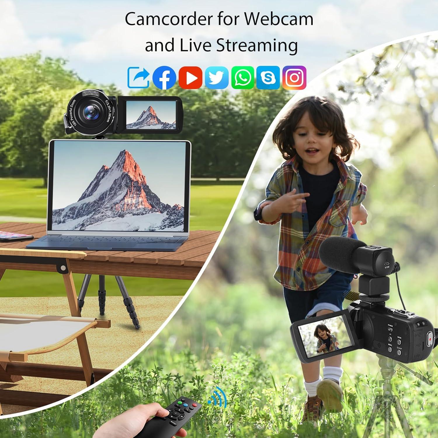 Our In-Depth Review of the MURAUX 8K Camcorder: powerful & Easy