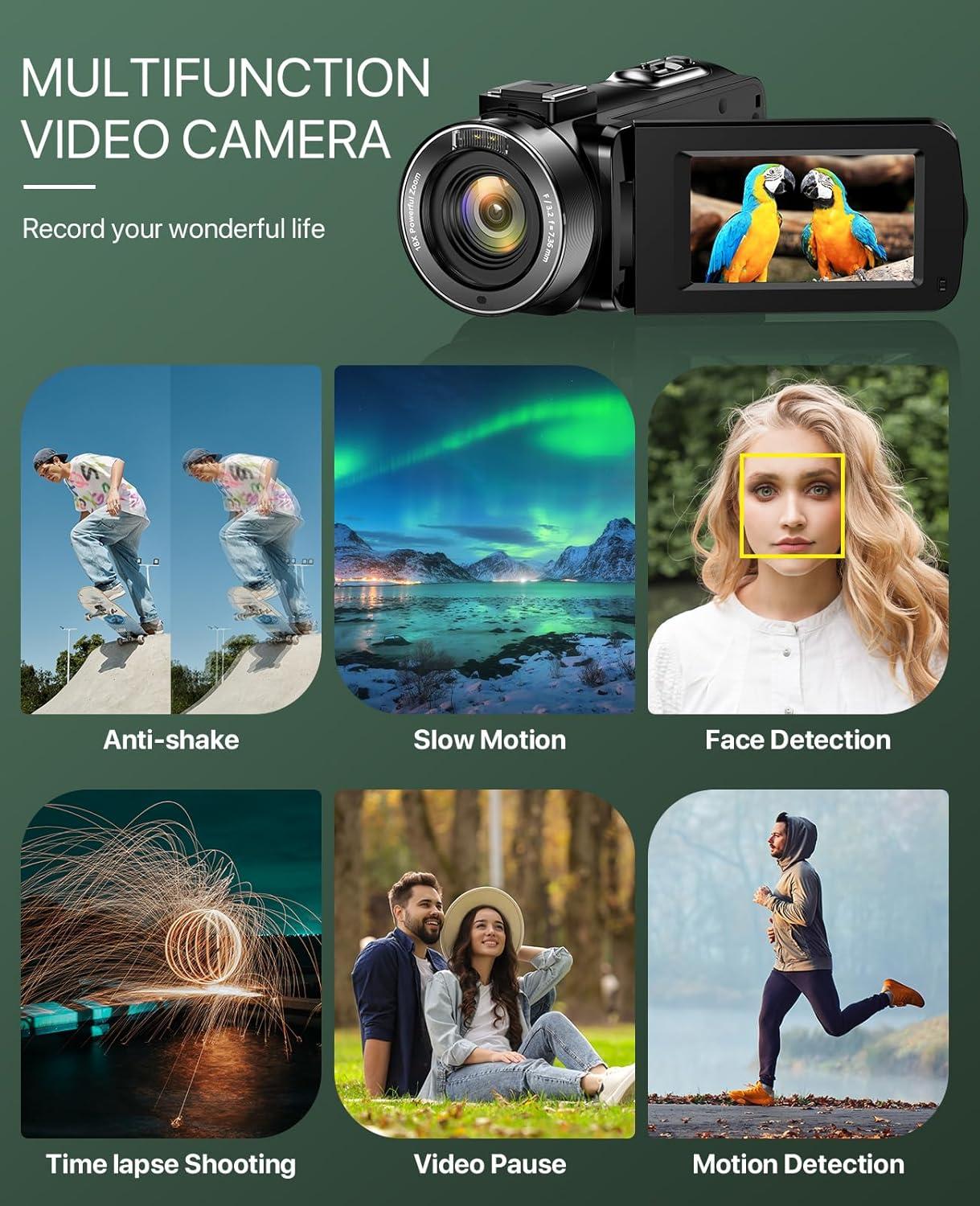 Our‍ detailed Review of the 4K 64MP Vlogging Camera with Stabilizer