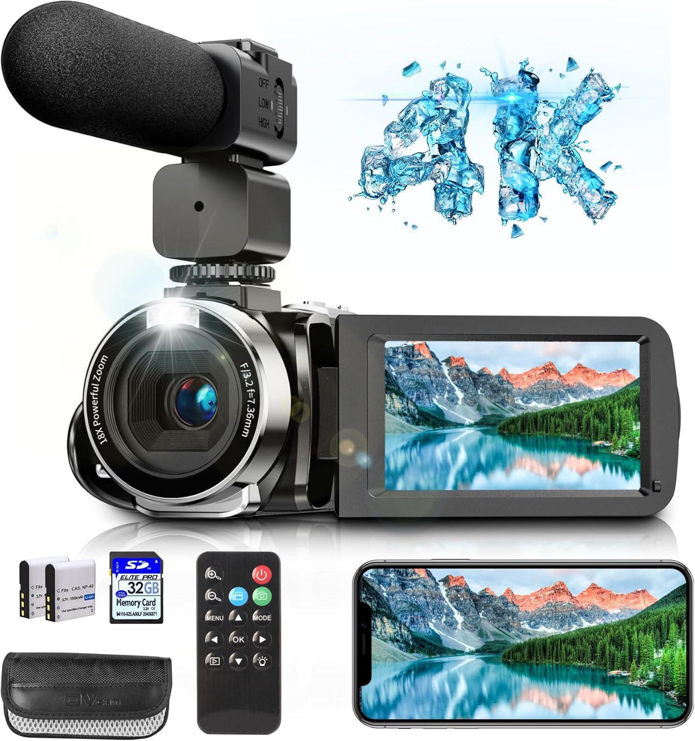 Our In-Depth Take: 4K Night Vision Camcorder for Vlogging