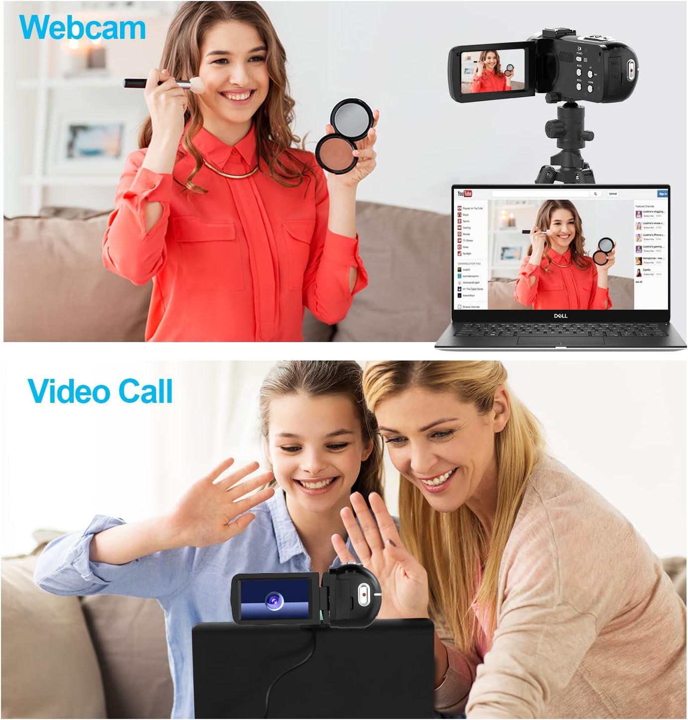 Our‍ in-Depth Take: 4K Night Vision Camcorder for Vlogging