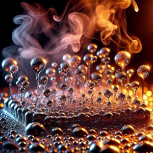 The Magic of the Leidenfrost Effect: Water Droplets Dancing on Hot Metal! 🔥💧
