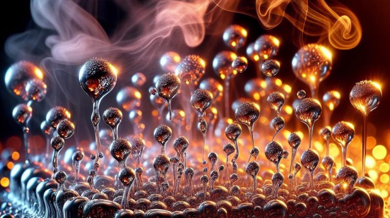 The Magic of the Leidenfrost Effect: Water Droplets Dancing on Hot Metal! 🔥💧