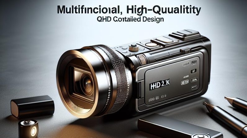 Our Review: Versatile QHD 2.7K Camcorder with LED & Dual Batteries