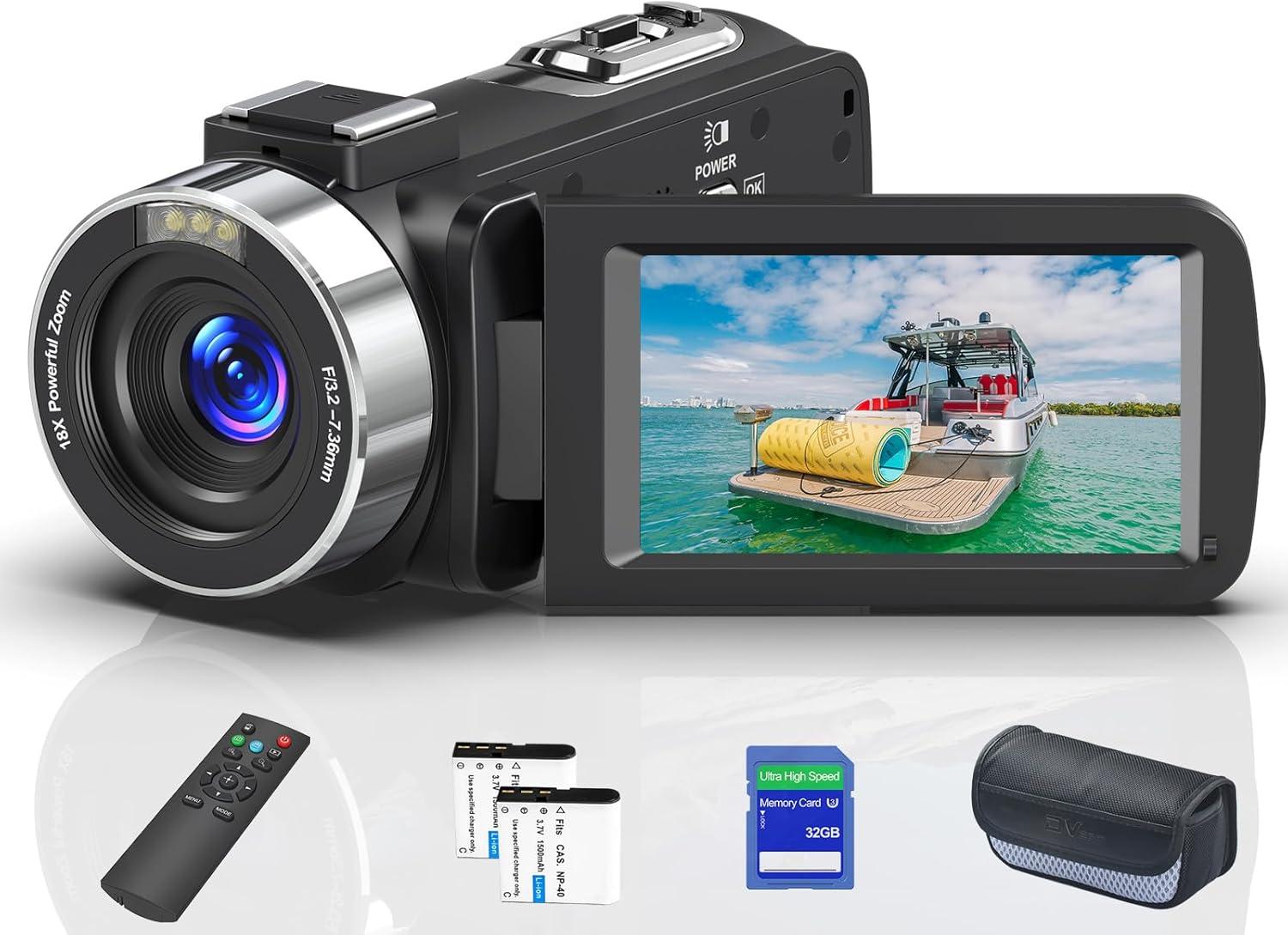 Our In-Depth Review of the ‌8K 64MP Camcorder for Vlogging
