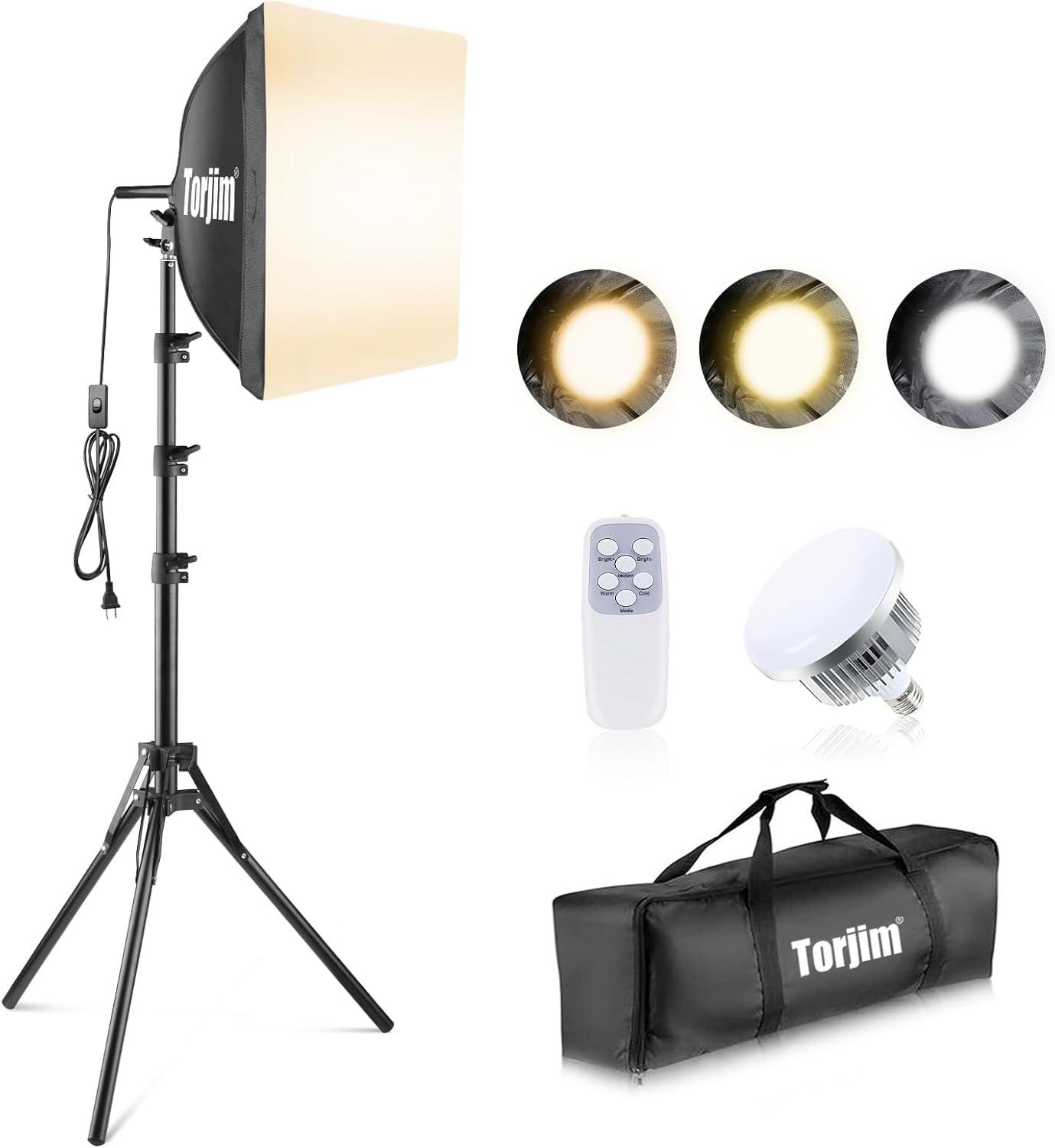 Our ​Review of the Torjim Softbox Kit:⁢ Bright, Stable, and Versatile