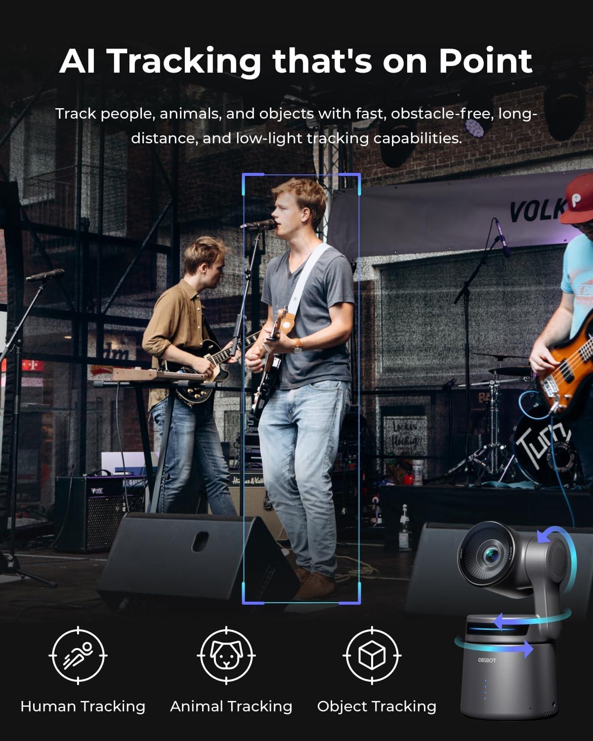 Evaluating the OBSBOT Tail Air ‌NDI Camera: Our Streamlined 4K AI experience