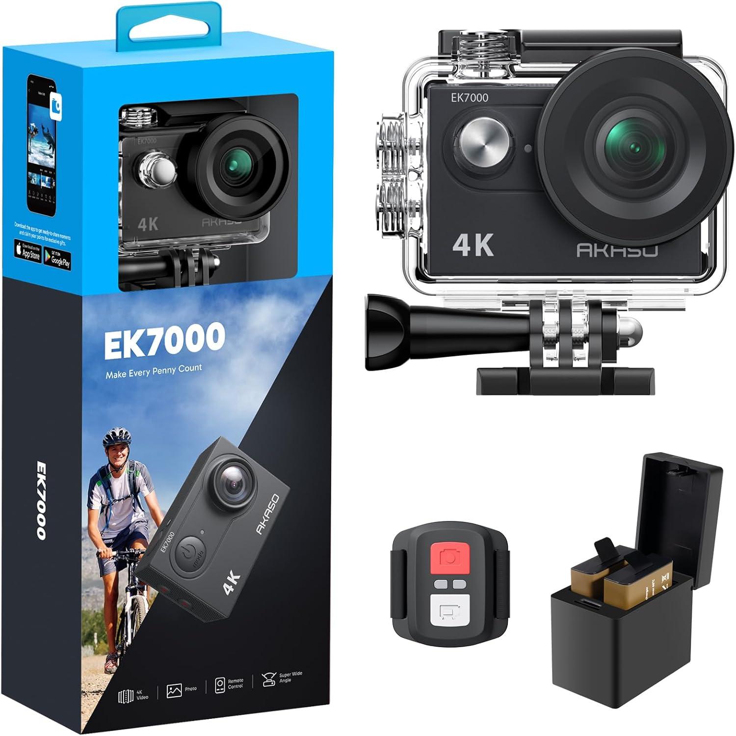 Our In-Depth Review of the AKASO ⁢EK7000 4K Waterproof Camera
