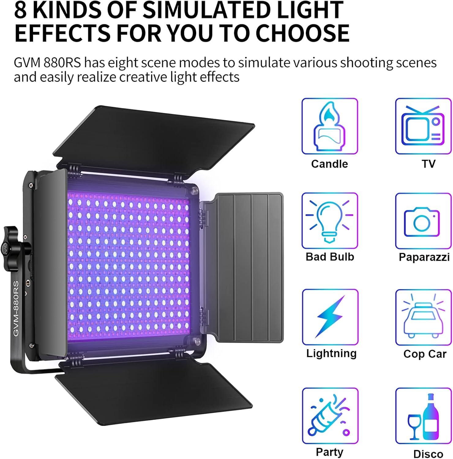Our In-Depth Review of the GVM 60W RGB LED Video ⁢Light Kit