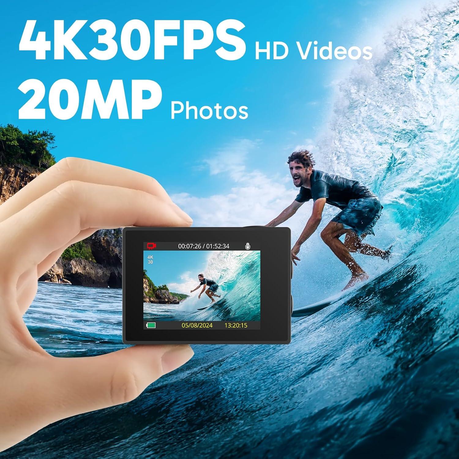 Our In-Depth Review of​ the AKASO EK7000 4K Waterproof Camera