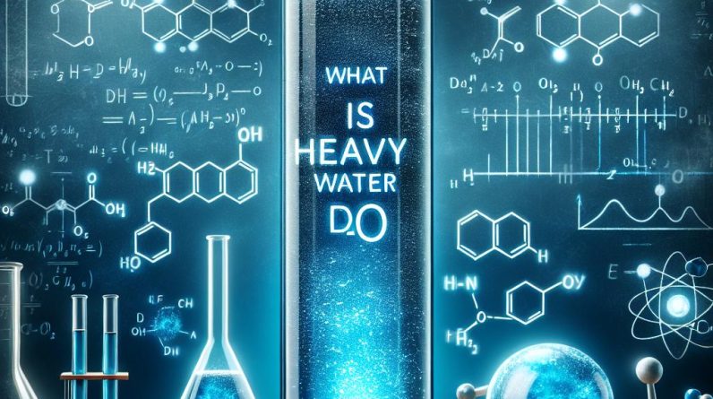 What is Heavy Water? 🌊 The Science Behind D2O Explained!