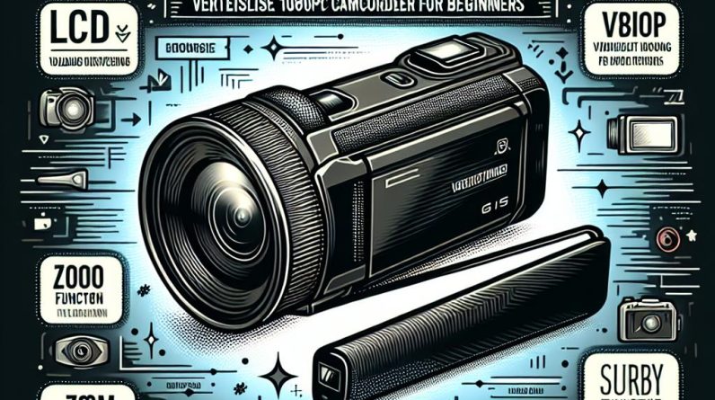 Our In-Depth Review: Versatile 1080P Vlogging Camcorder for Beginners