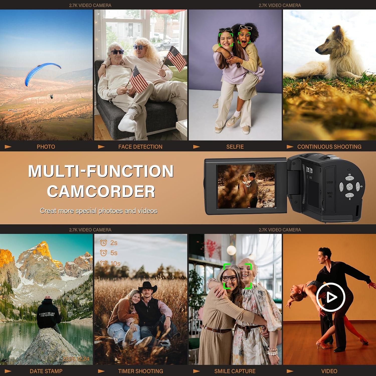 Our In-Depth Review of the Muitune 2.7K QHD Vlogging Camcorder