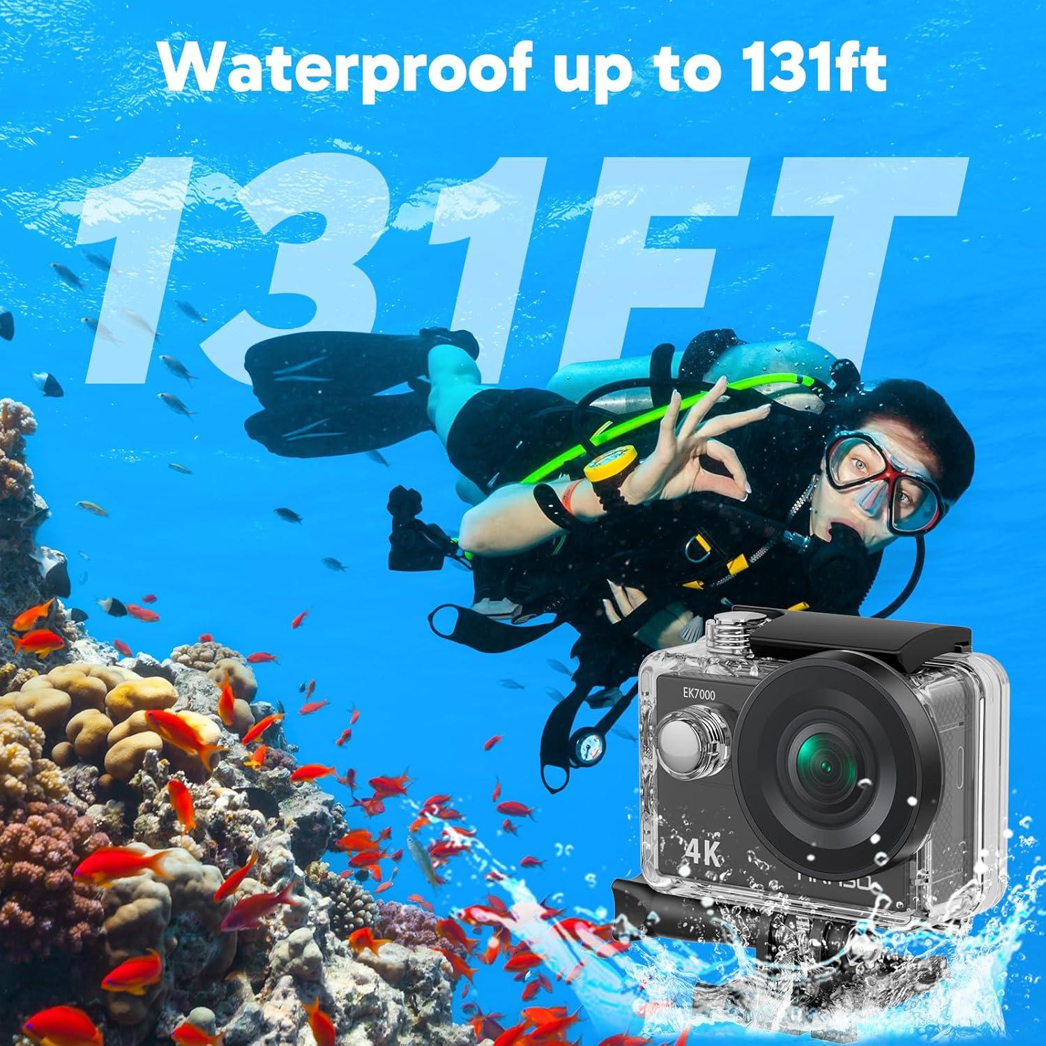 AKASO EK7000 Review: Our Take on This 4K waterproof ‌Action‌ Camera