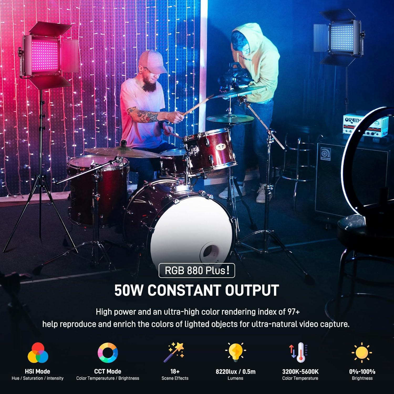 Our In-Depth Review of GVM RGB LED Video Light Kit for Creators