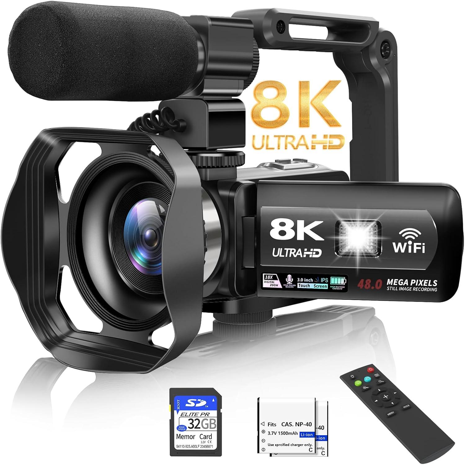 Our In-Depth Review of the MURAUX 8K Camcorder's Performance Our In-Depth Review of the MURAUX 8K Camcorder's Performance