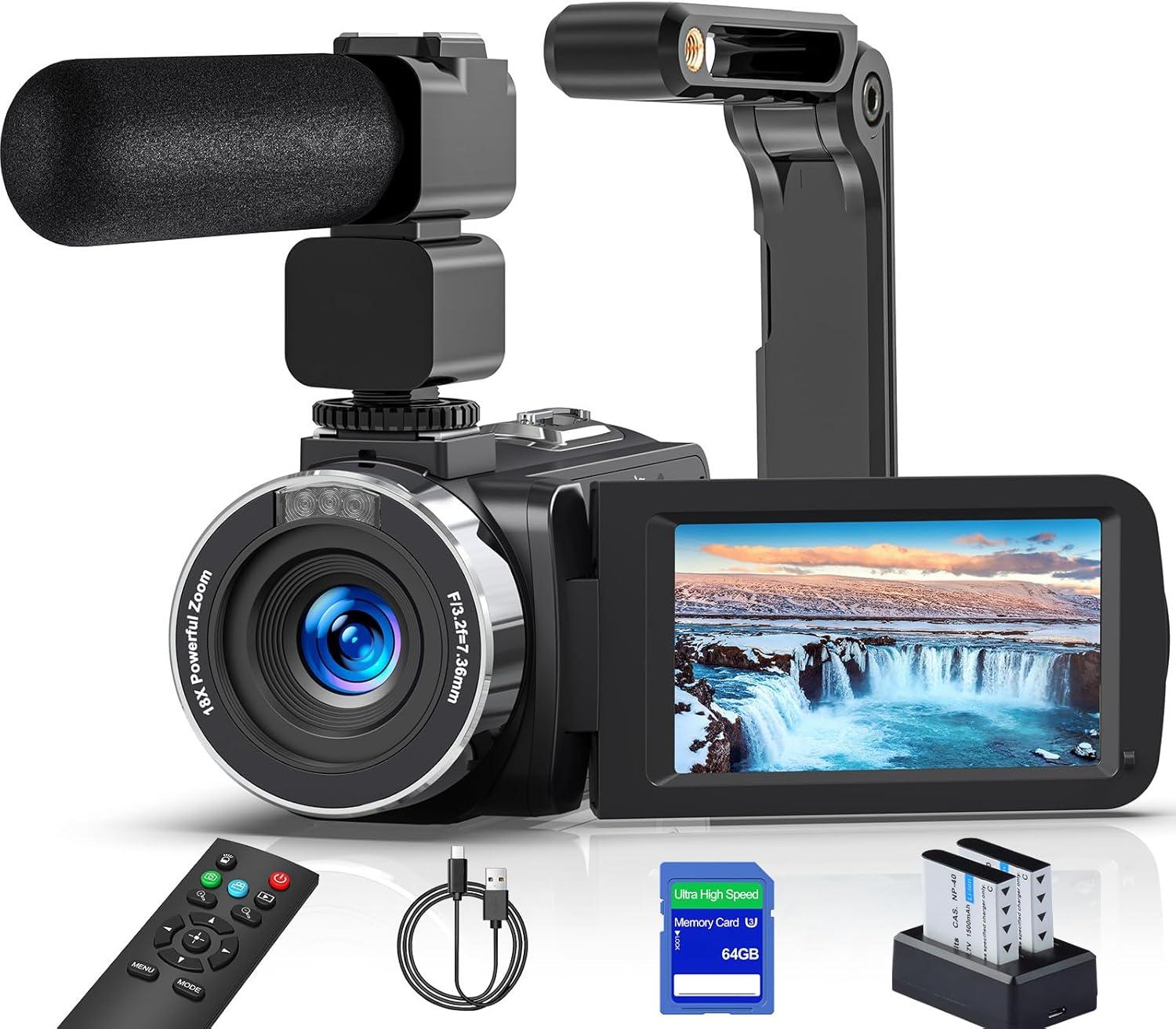 Our In-Depth Review of the 8K 64MP Camcorder for Vlogging Excellence
