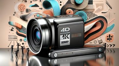 Our Review of the 4K 80MP Camcorder: Ideal for Beginner Vloggers