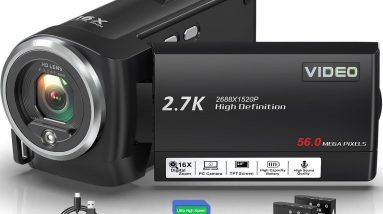 Our In-Depth Review of the QHD 2.7K 56MP Vlogging Camcorder