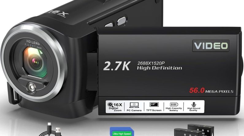 Our In-Depth Review of the QHD 2.7K 56MP Vlogging Camcorder