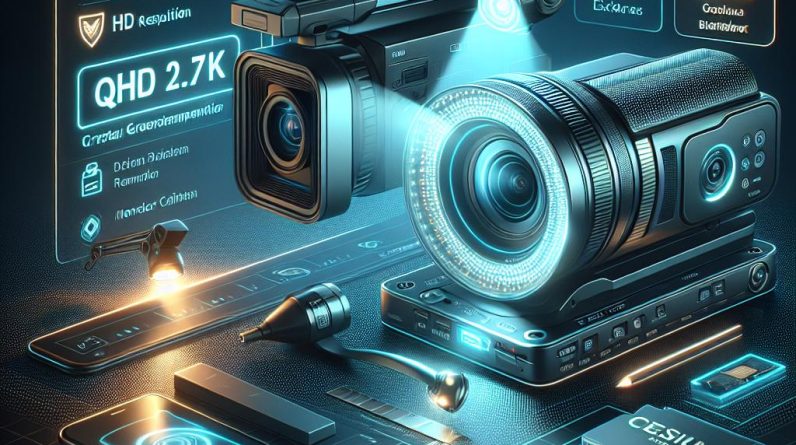 Our Review: Versatile QHD 2.7K Camcorder With LED & Webcam Features