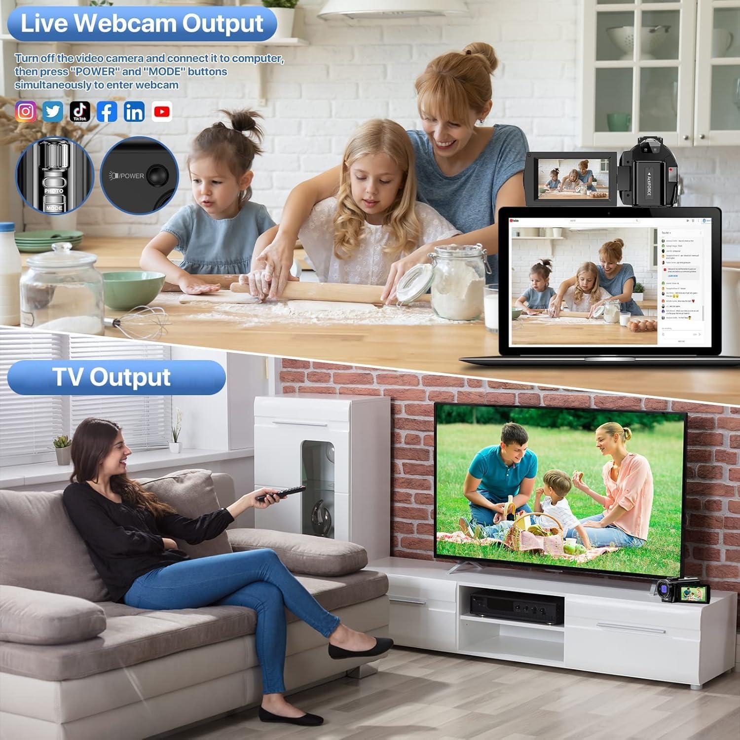 Our In-Depth Review: Digital Vlogging Camcorder with Remote & Mic