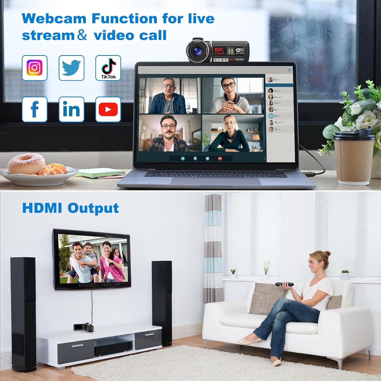 Our In-Depth Review: 8K 64MP Camcorder for Vlogging & Streaming Our In-Depth Review: 8K 64MP Camcorder for Vlogging & Streaming