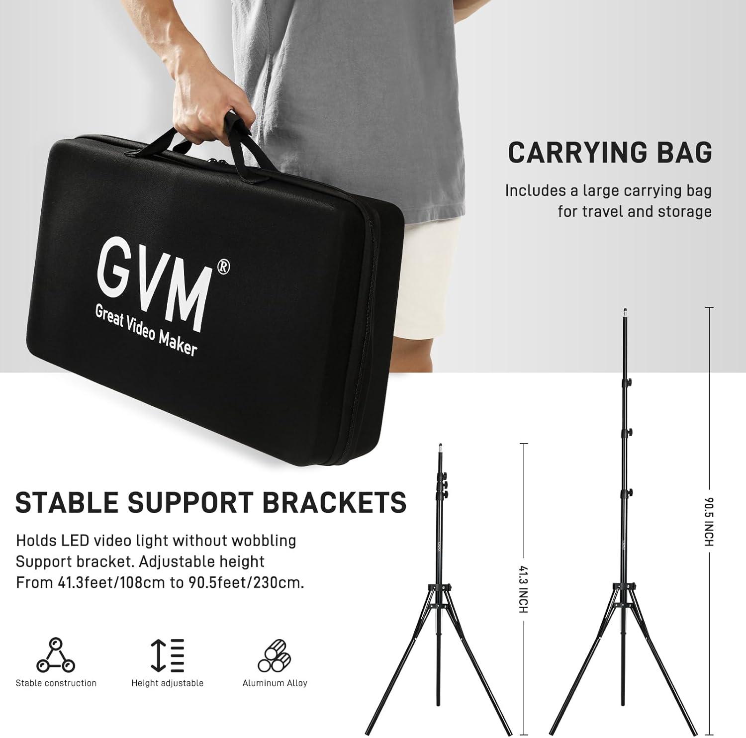 Our Professional Take on the GVM 880RS RGB LED Video light Kit