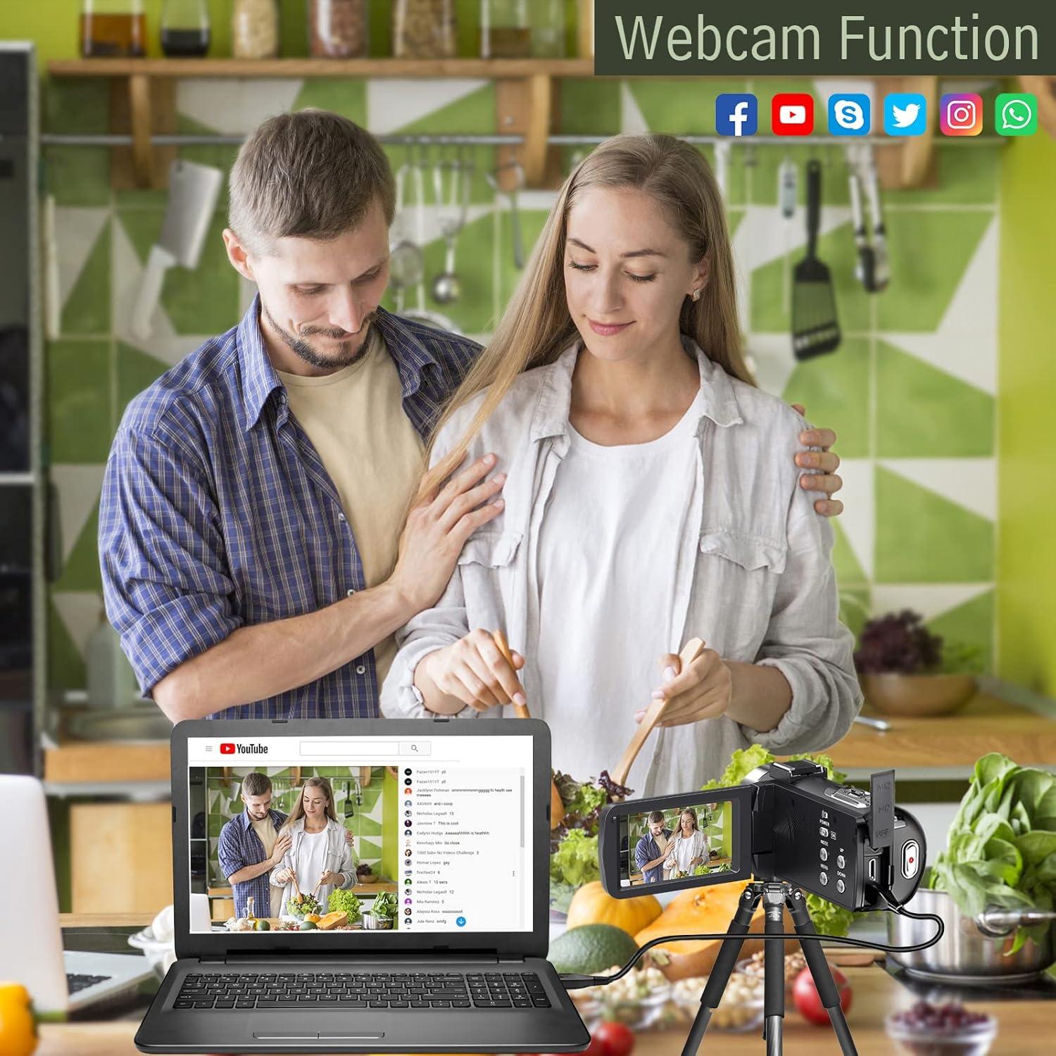 Our Review of the 4K 80MP Camcorder: Ideal for Beginner Vloggers Our Review of the 4K 80MP camcorder: Ideal for Beginner Vloggers